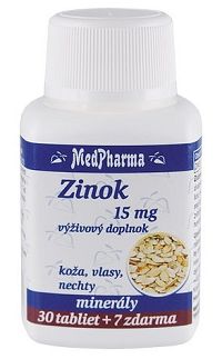 MedPharma Zinok 15 mg 37 tabliet