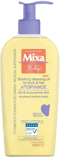 Mixa BABY ATOPIANCE upokojujúci a čistiaci olej 250 ml