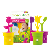 MosquitNo Dekoratívny kvetináč uvoľňujúce citronelovú vôňu