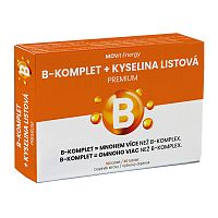 MOVit B-Komplet + Kyselina listová PREMIUM 30 tabliet