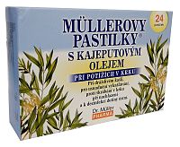 Müllerovy pastilky s kajeputovým olejem 24 ks