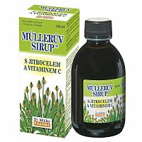 Müllerův sirup s jitrocelem a vitaminem C 245 ml