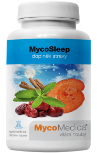 MycoMedica MycoSleep pre podporu spánku a harmonizáciu psychiky 90 g