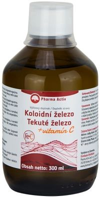 Natural Pharm Tekuté železo Fe + Vitamín C 300 ml