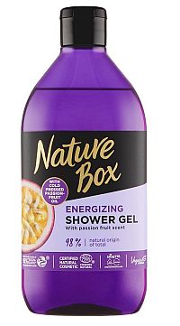 Nature Box Passion Fruit energizujúci sprchový gél 385 ml