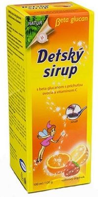 Natures Detský sirup ovocný s vitamínom C 100 ml
