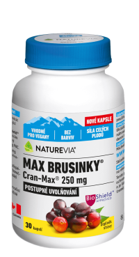NatureVia Max Brusinky Cran-Max 30 kapsúl