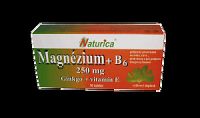 Naturica Magnezium 250 mg B 6 ginkgo Vitamín E 30 tabliet