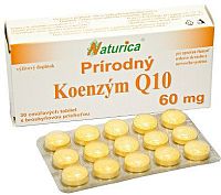 Naturica N Koenzym Q10 prirodniny 60 mg 30 tabliet