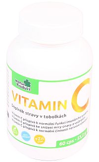 Naturprodukt Vitamin C 500 mg + 10 mg zinku 60 toboliek