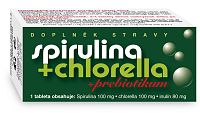 Naturvita Spirulina+Chlorella+inulín tabliet 90 ks