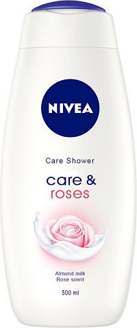 Nivea Care & Roses sprchový gél 500 ml