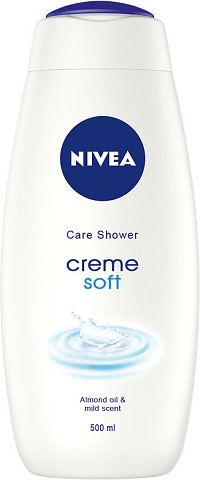 Nivea Creme Soft sprchový gél náhradní náplň 500 ml
