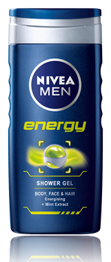 Nivea Men Energy sprchový gél 250 ml