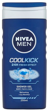 Nivea Men Fresh Kick sprchový gél 250 ml