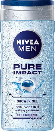 Nivea Men Pure Impact sprchový gél 250 ml