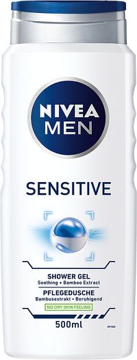 Nivea Men Sensitive sprchový gél 500 ml