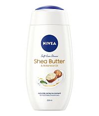 Nivea Shea Butter & Botanical Oil krémový sprchový gél 250 ml