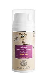 Nobilis Tilia detské opaľovacie mlieko Josefínka SPF30 100 ml