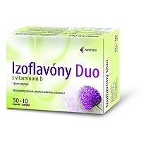 Noventis Izoflavony Duo s vitamínem D 50+10 kapsúl