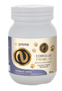 Nupreme Coriolus Versicolor extract 30% 100 kapsúl