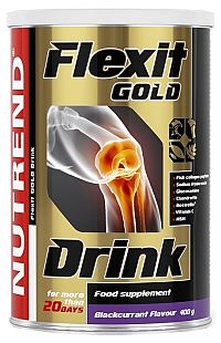 Nutrend Flexit GOLD DRINK čierna ríbezľa 400 g