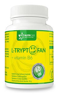Nutricius L-Tryptofan + vit. B6 200 mg/2.5 mg 60 tabliet