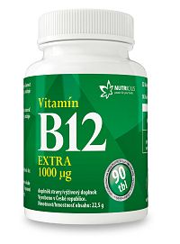 Nutricius Vitamín B12 Extra 1000 g 90 tabliet