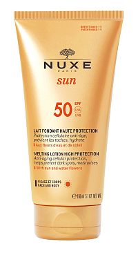 Nuxe Sun delikátne mlieko na opaľovanie SPF50 150 ml