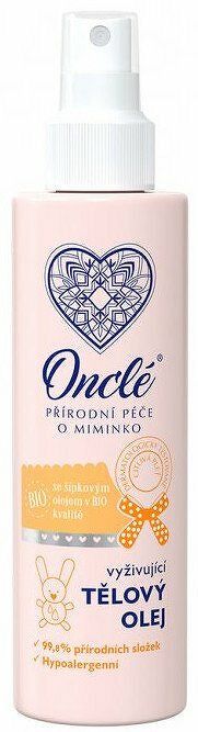 Onclé detský vyživujúci telový olej po kúpeli 200 ml