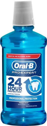 Oral-B Pro-Expert PROFESSIONAL PROTECTION ústna voda Fresh mint 500 ml