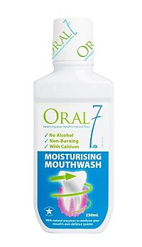 OralSeven ústna voda bez alkoholu 250 ml