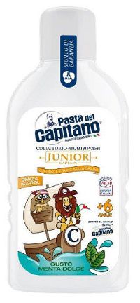 Pasta del Capitano Junior detská ústna voda 400 ml