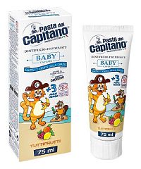 Pasta del Capitano Zubná pasta Baby Tutti-frutti 75 ml