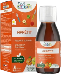 Petit CHENE APPETITE detský sirup, s pomarančovou a citrónovou arómou 125 ml