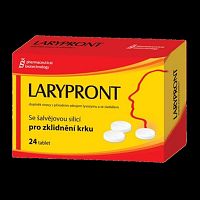 Pharmaceutical Biotechnol Larypront se šalvějovou silicí 24 tabliet