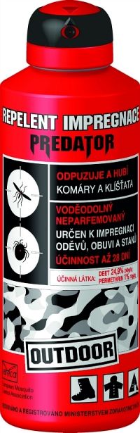 PREDATOR OUTDOOR IMPREGNÁCIA repelent 1x200 ml 200 ml