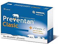 Preventan FARMAX Clasic + vitamín C 30 tabliet