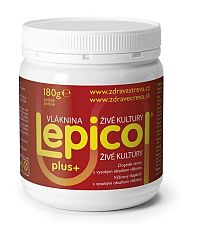 Probiotics International Lepicol Plus tráviace enzýmy 180 kapsúl