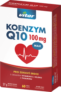 Revital Koenzym Q10 100 mg + Se + vit.E 60 kapsúl