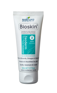 Salcura Bioskin Adult Zeoderm Skin Repair Krém na ruky a telo pre akútnu starostlivosť 50 ml