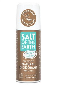 Salt Of The Earth roll-on so zázvorom a jazmínom Ginger + Jasmine ( Natura l Deodorant) 75 ml