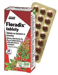 Salus Floradix Železo a vitamíny 38,6 g 84 tabliet