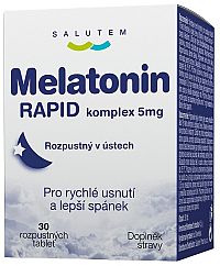 Salutem Melatonin Rapid komplex 5 mg 30 tabliet