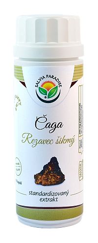 Salvia Paradise Čaga Rezavec šikmý standardizovaný extrakt 100 kapsúl