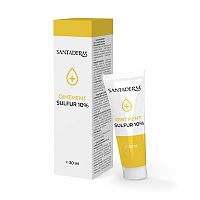 Santaderm OINTMENT SULFUR 10% masť s obsahom síry 30 ml