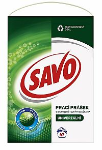 Savo prací prášok na bílé a farebné prádlo 3,5 kg 50 PD