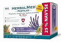 Simply You Herbal Med bez cukru šalvia ženšen Vitamín C 30 pastiliek