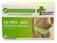Slovakiapharm 10 PRO Bio Premium + vláknina 30 kapsúl