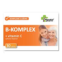Slovakiapharm B-komplex + vitamín C 30 tabliet